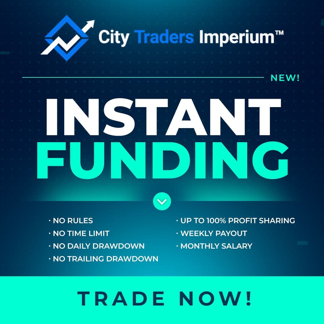 Instant Funding di City Traders Imperium: Trading Tanpa Batas!
