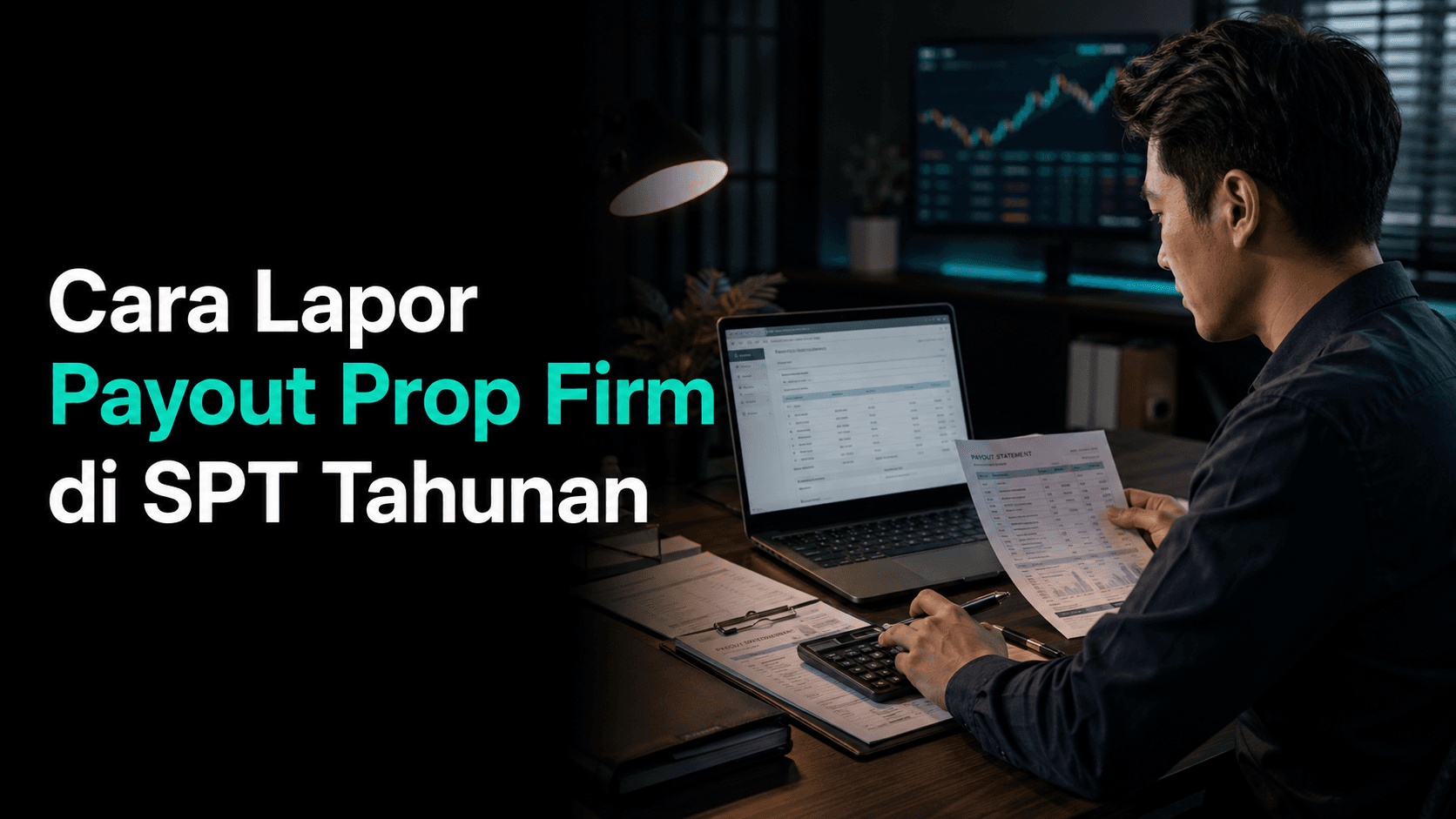 Cara Lapor Payout Prop Firm di SPT Tahunan