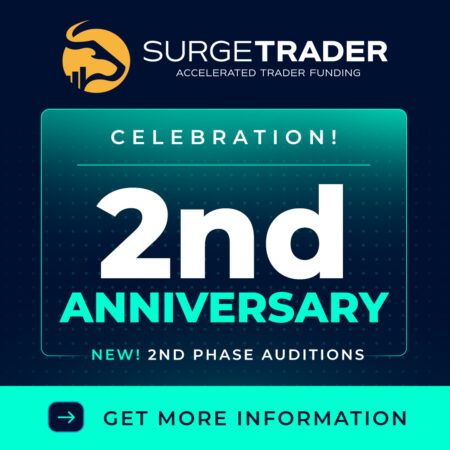 SurgeTrader Rayakan Ulang Tahun ke-2 dengan Peluncuran 2 Phase Audition Baru yang Menarik: Pengubah Permainan dalam Fleksibilitas Trading dan Imbalan!