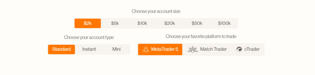maven trading account size