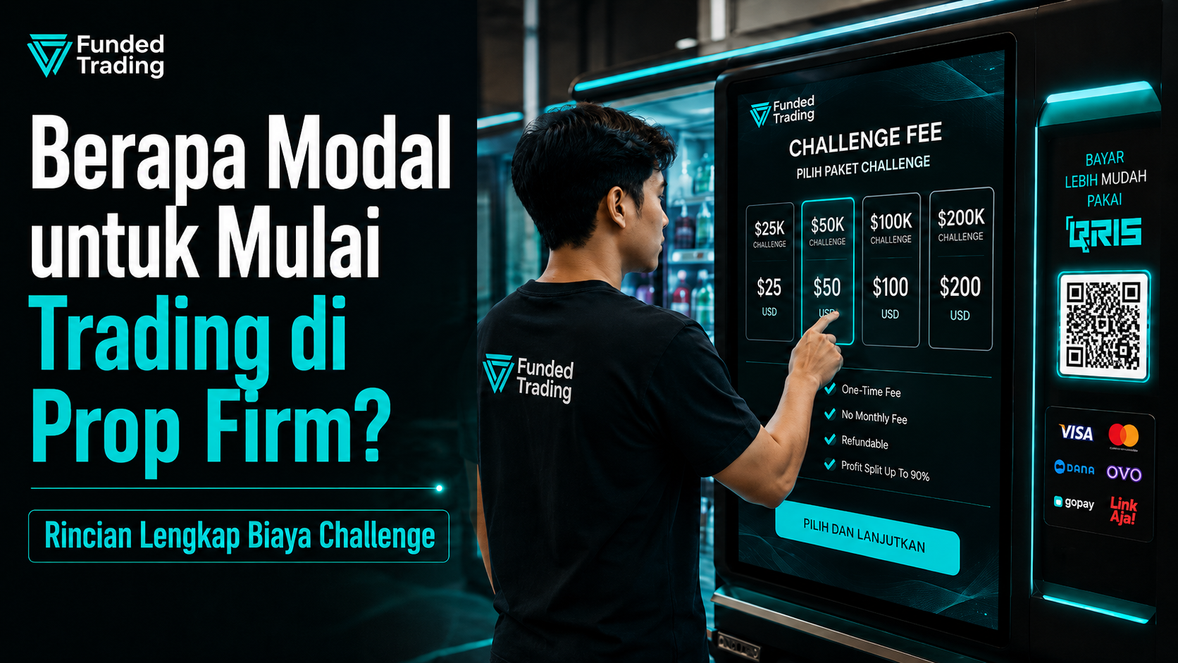 Berapa Modal untuk Mulai Trading di Prop Firm?