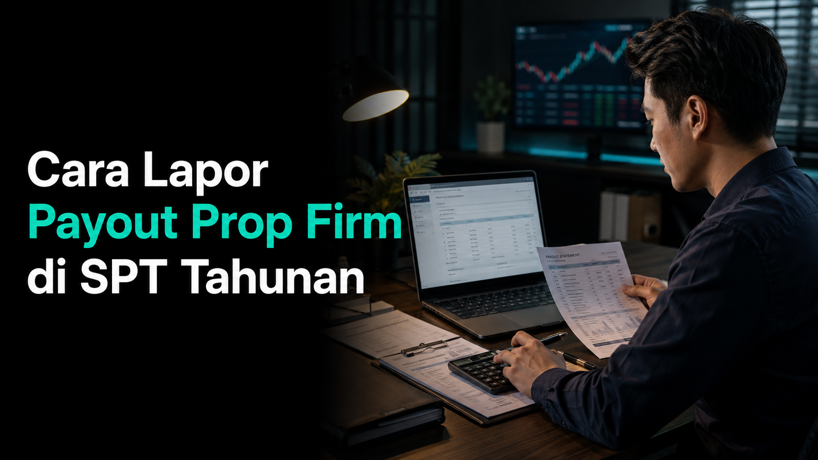 Cara Lapor Payout Prop Firm di SPT Tahunan